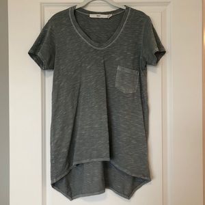 Wilt olive green slub jersey tee shirt XS